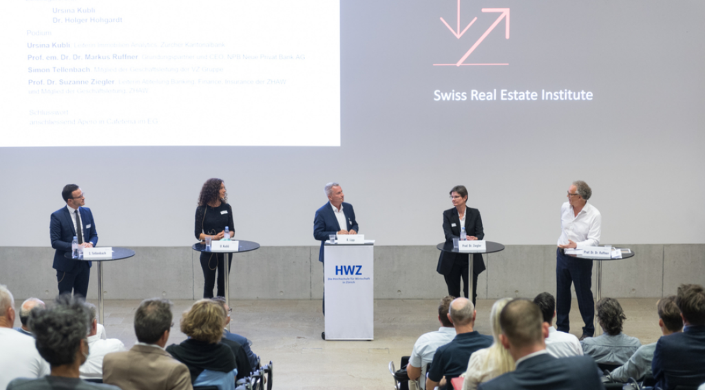 Impressionen vom Podiumsanlass 10. September 2020 Swiss Real Estate